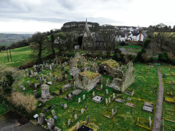 istock Irish 400 year Old Grave Yard 1222735425