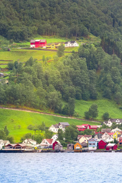 istock Norway traditional mountain village landscape 1222738649