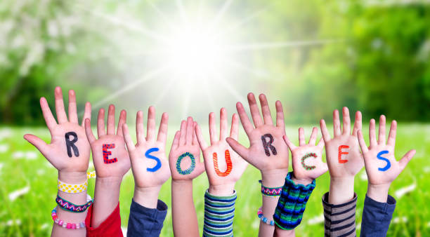 istock Children Hands Building Word Resources, Grass Meadow 1222742307