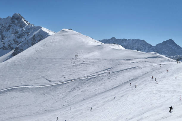 istock Ski slope on Kasprowy Wierch in Poland. 1222747436