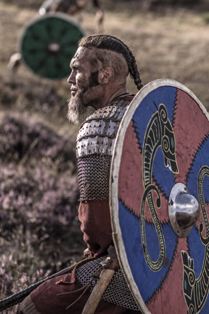 istock An individual viking warrior outdoors 1222751635