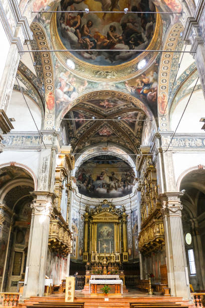 istock Interiors of catholic church (Chiesa di San Giovanni Evangelista). 1222752179