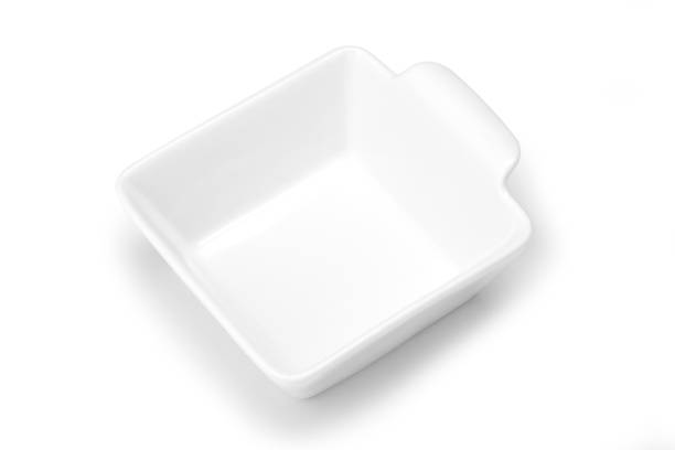 istock Isolated image of a white bowl 1222762987