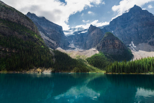 istock lake Moraine, Banff National Park, Alberta, Canada 1222766063