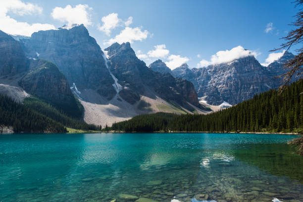 istock lake Moraine, Banff National Park, Alberta, Canada 1222771265