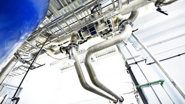 istock Large industrial boiler room 1222774872