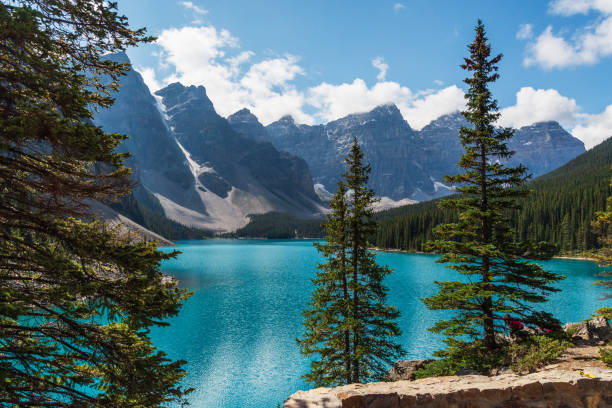istock lake Moraine, Banff National Park, Alberta, Canada 1222775877