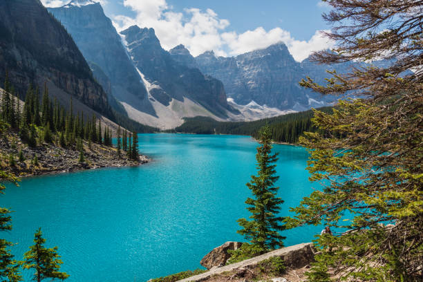 istock lake Moraine, Banff National Park, Alberta, Canada 1222775882