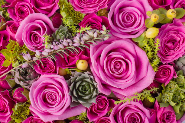 istock Abstract background of flowers 1222778570