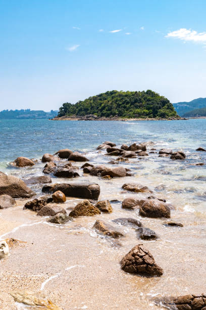 istock Low tide at Sharp Island, Sai Kung, Hong Kong 1222784129