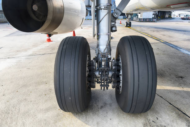 istock Aircraft landing gear 1222784198
