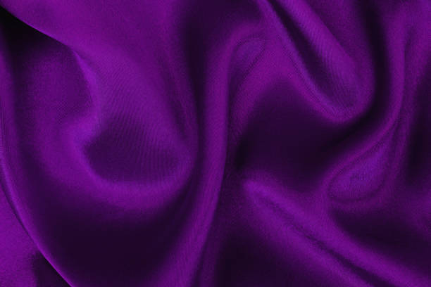 istock Purple fabric cloth texture for background and design art work, beautiful crumpled pattern of silk or linen. 1222785182