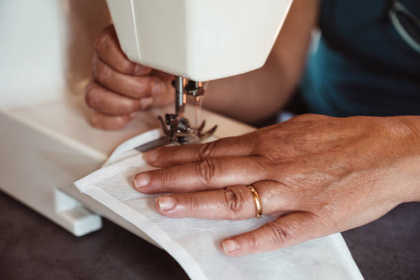 istock sewing face mask for covid at home 1222785707