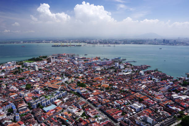 istock Historic area in Georgetown, Penang 1222786692