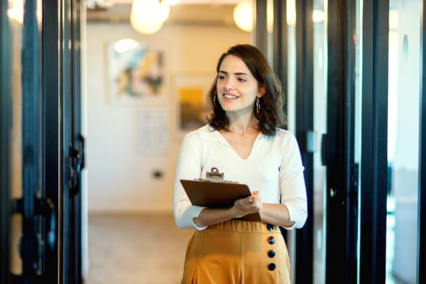istock Modern woman working at the office 1222788872