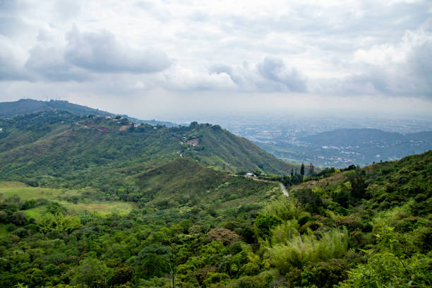 view of mountains near Cali