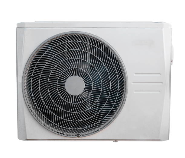 istock Air conditioner isolated on the white 1222793611