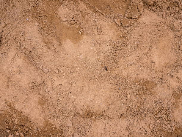 istock Abstract texture of soil background 1222795733