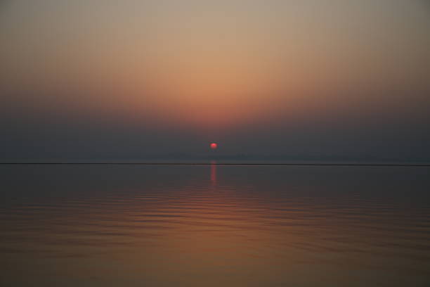 istock Sunset over the Tai Lake 1222800222