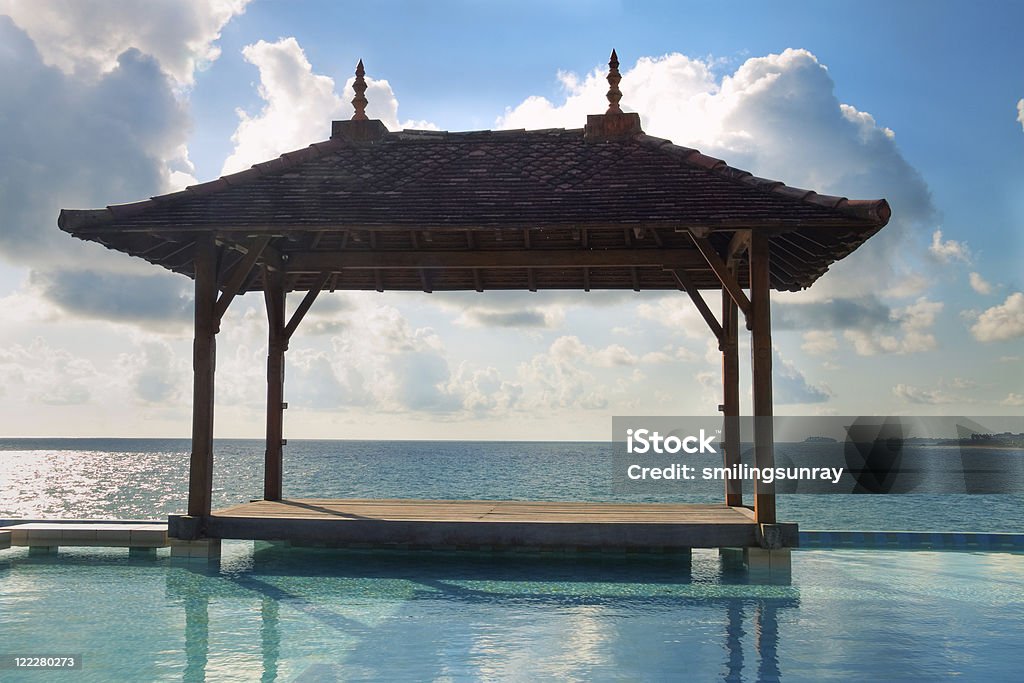 Ort für einen romantischen Urlaub. - Lizenzfrei Architektur Stock-Foto