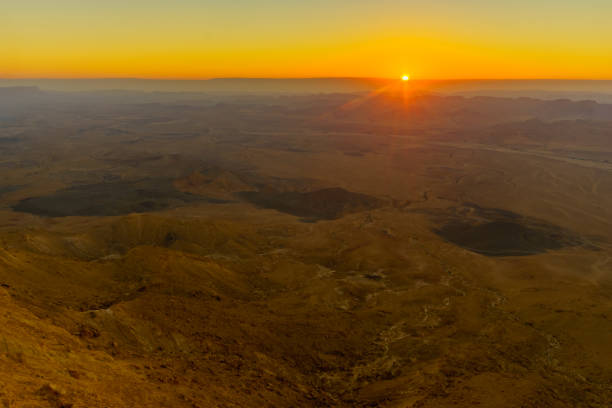 istock Sunrise view of Makhtesh (crater) Ramon 1222804566