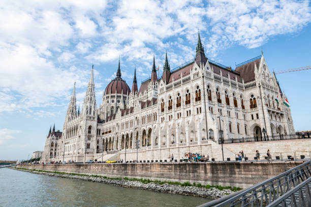 Hungarian Parliament Building, Budapest stock photo