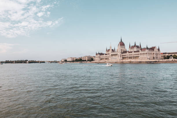 Hungarian Parliament Building, Budapest stock photo