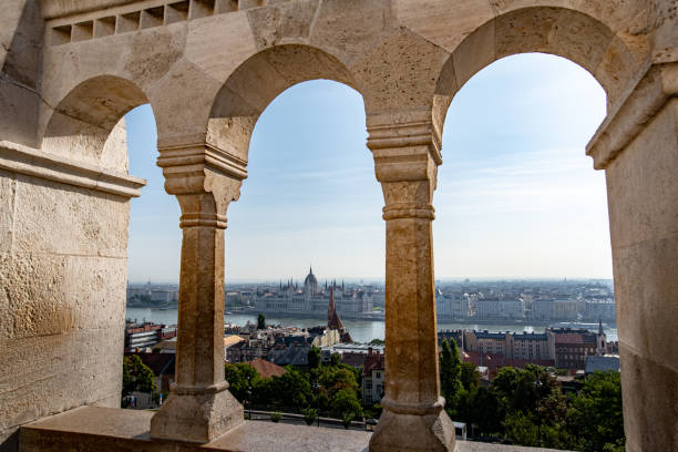 istock Danube river and Hungarian Parliament 1222805161