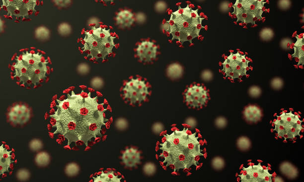 istock Coronavirus On Dark Background. Novel Coronavirus Covid-19 1222811056