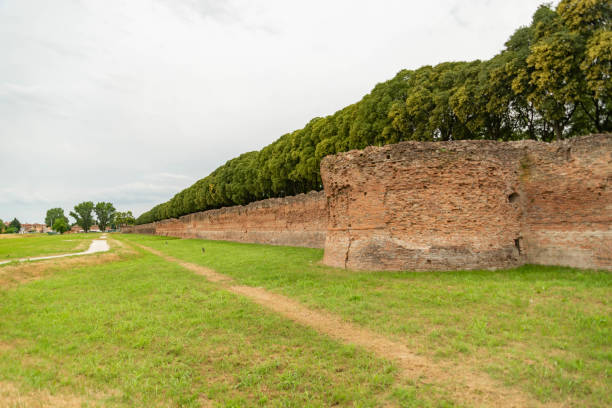 istock Ferrara city walls and bastions view Emilia Romagna Italy 1222815854
