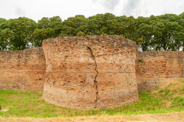 istock Ferrara city walls and bastions view Emilia Romagna Italy 1222816521