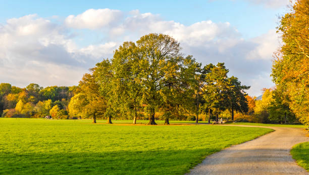 istock Rosenthal forest park in Leipzig city, Saxony, Germany 1222818753