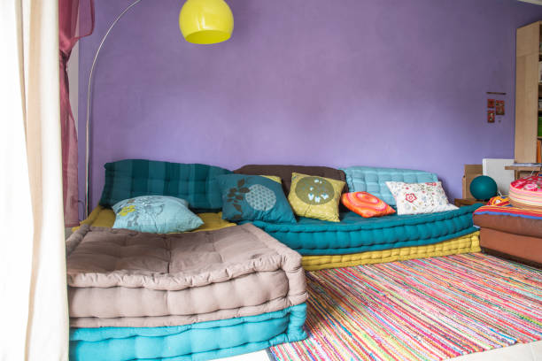 istock colored living room with a sofa 1222821287