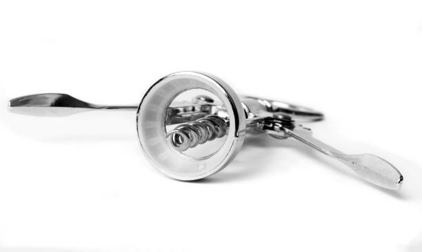 istock Bottle cork opener isolated on white 1222824709