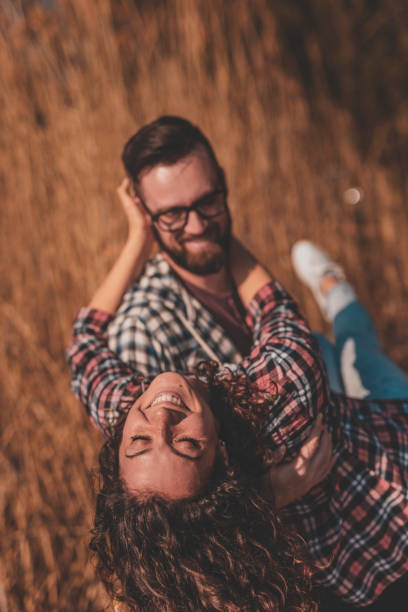 istock Man carrying woman in his arms 1222826601