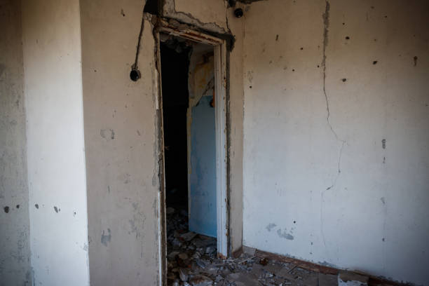 istock Interior of the old abandoned apartment 1222829876