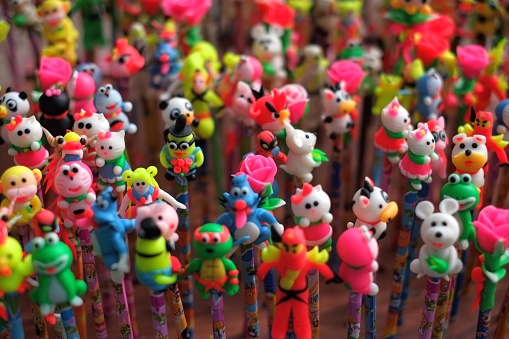To-he (toy figurine) - a traditional toy for children in Vietnam which is made from glutinous rice powder in form of edible figurine such as animals, flowers or characters in folk stories