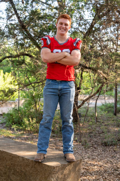istock 2020 Graduation Photos with Handsome and athletic red-headed young man 1222836312