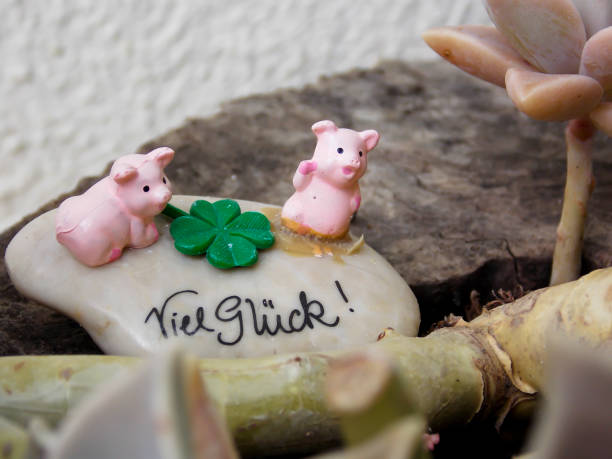 istock Good Luck Pig Detail Statue 1222836370