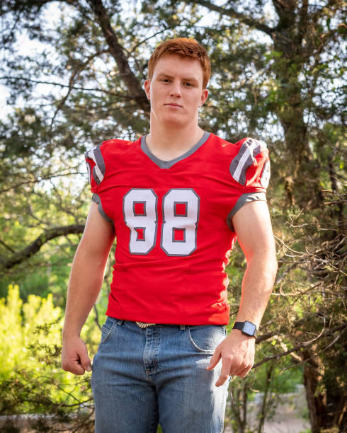 istock 2020 Graduation Photos with Handsome and athletic red-headed young man 1222836394
