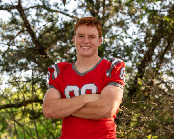 istock 2020 Graduation Photos with Handsome and athletic red-headed young man 1222836463