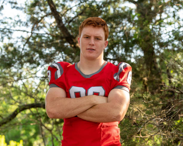 istock 2020 Graduation Photos with Handsome and athletic red-headed young man 1222836496