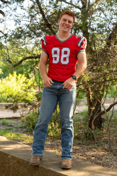 istock 2020 Graduation Photos with Handsome and athletic red-headed young man 1222836569