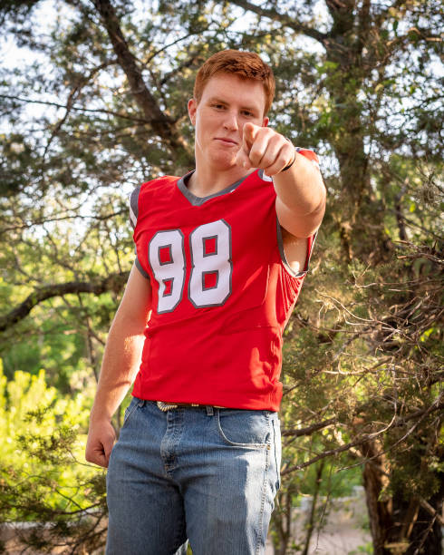 istock 2020 Graduation Photos with Handsome and athletic red-headed young man 1222836599