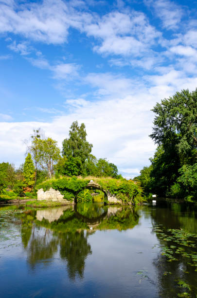 istock Nottinghamshire, England in Summer, Architecture and Landscape 1222842400