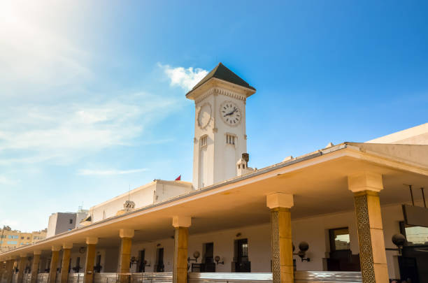 istock Casa Voyageur train Station, the main train station 1222845786