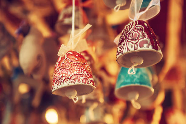 istock Souvenir bells at the market 1222845852
