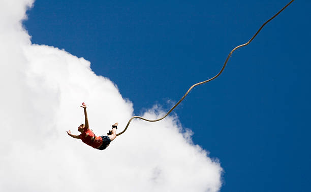 Bungee jumping  bungee jumping stock pictures, royalty-free photos & images