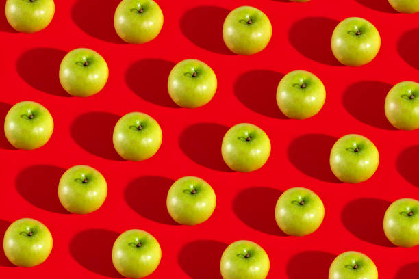 istock Colorful pattern of apples 1222847350