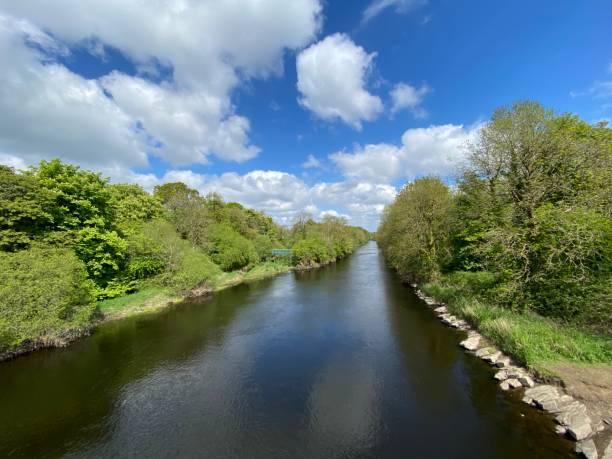 River Erne in Belturbet area Spring snapshots in beautiful Ireland lough erne photos stock pictures, royalty-free photos & images